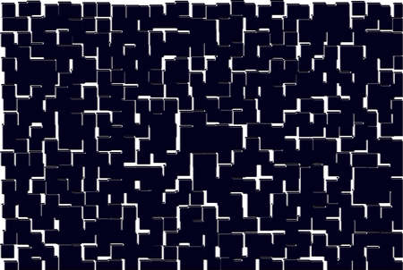 Abstract geometric shapes chaotic, background. Vector illustrationのイラスト素材