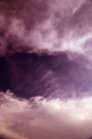 colored background cloudsの写真素材