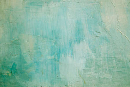 Grunge background green wall whitewash lime plasterの写真素材
