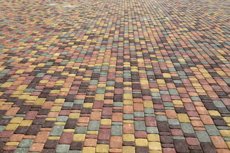 Background color tiles. Colored tiles on the squareの写真素材