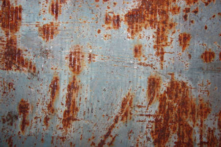 the old surface of the colored iron corrosion rust