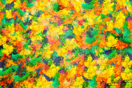 Paint swirling clouds. Abstract banner paints. Colorful blurred backgroundの写真素材