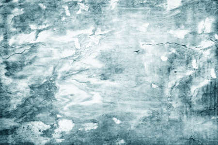 Blue and white grunge background, like drawing clouds and marble wallの写真素材