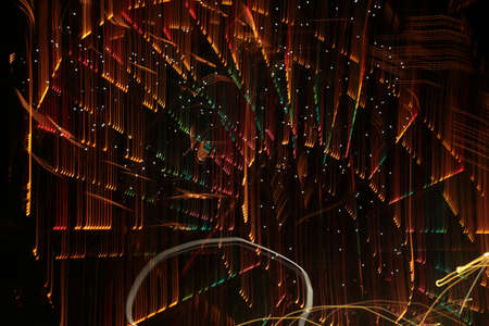 abstract blur background. Background lines and bursts of lightの写真素材