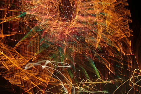 abstract blur background. Background lines and bursts of lightの写真素材