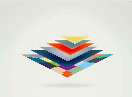 Infographics modern design process template. Vector . Can be used for workflow layout, diagram, number options, web design, timeline, workflow, layout.のイラスト素材