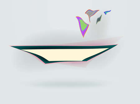 Infographics modern design process template. Vector. Can be used for workflow layout, diagram, number options, web design, timeline, workflow, layout.のイラスト素材