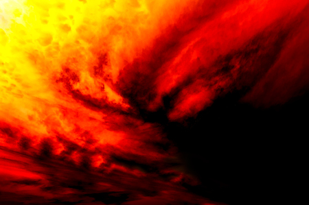 Abstract background red and yellow.の写真素材
