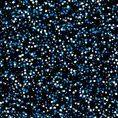 Seamless Splash Patterns in blue tonesのイラスト素材