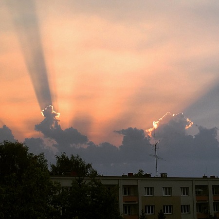 Sundown in the Havirovのeditorial素材