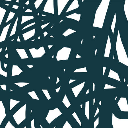 Abstract line texture on white illustration.のイラスト素材