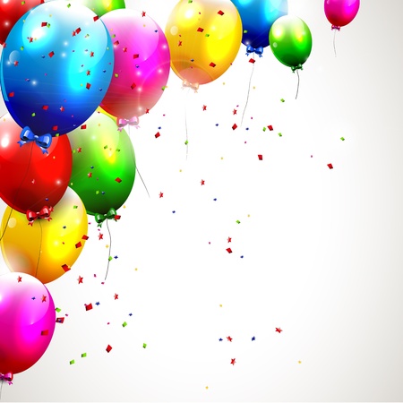 Colorful birthday background Colorful birthday background