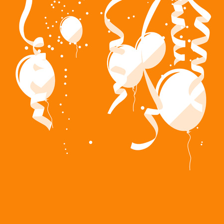 Modern celebration background in flat design styleのイラスト素材