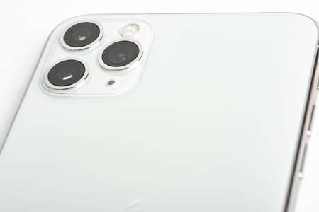 Vidalia, Georgia, USA / September 27, 2019: A studio product shot of Appleâ€™s iPhone 11 Pro...