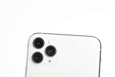 Vidalia, Georgia / USA - September 27, 2019: A studio product shot of Appleâ€™s iPhone 11 Pro...