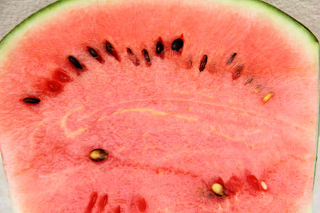 fresh slices of watermelon