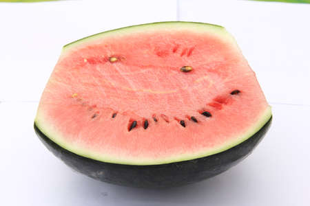 fresh slices of watermelonの写真素材