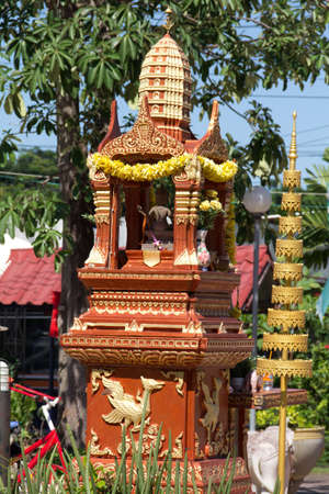 Joss house,shrine of the household godの写真素材