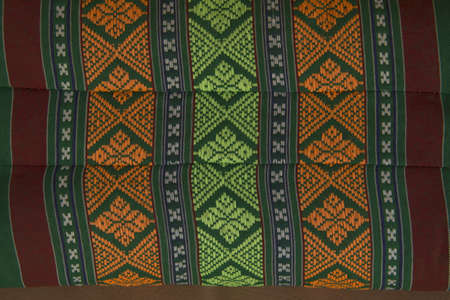Pillow lace pattern with texture, in thailandの写真素材