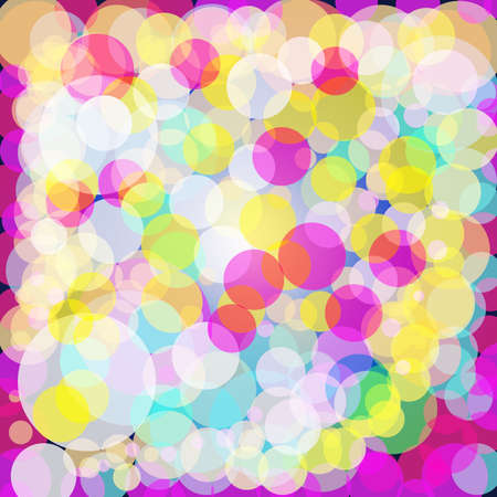 colorful bokeh backgroundの写真素材