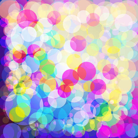 colorful bokeh backgroundの写真素材