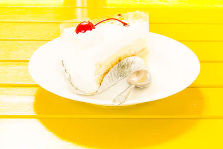 cake ice creamの写真素材