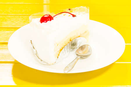cake ice creamの写真素材