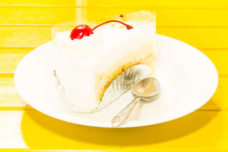 cake ice creamの写真素材
