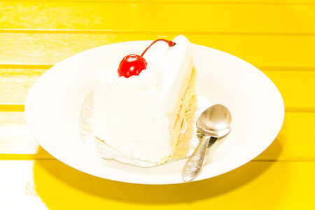 cake ice creamの写真素材
