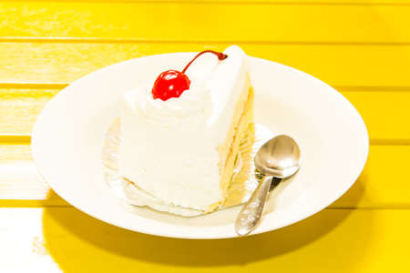 cake ice creamの写真素材