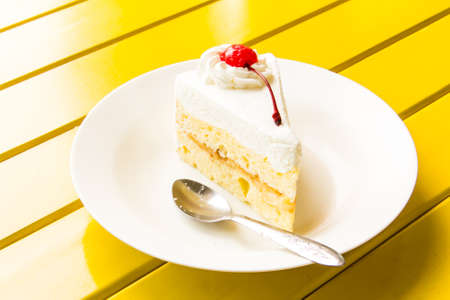 cake ice creamの写真素材