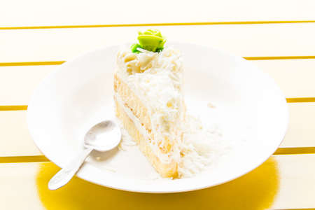 cake ice creamの写真素材