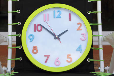 Clock hanging の写真素材