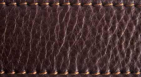 leather with seam, belt background