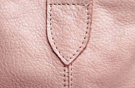Leather labelの写真素材