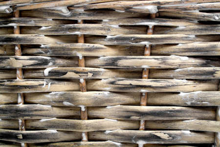 Wood weave, can use as backgroundの写真素材