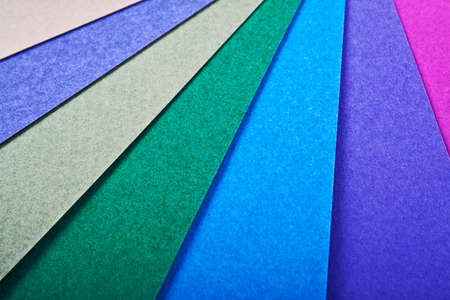 Abstraction from the coloured paper as a background