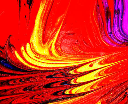 Abstract background of mixed oil paintの写真素材