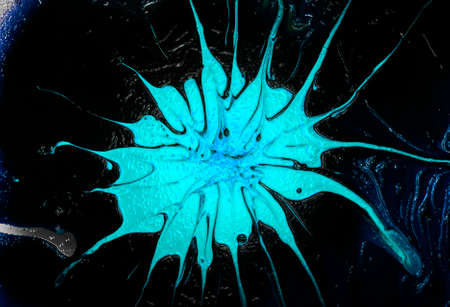 Abstract oil paint texture, dark backgroundの写真素材