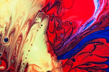 Colorful abstract painted backgroundの写真素材