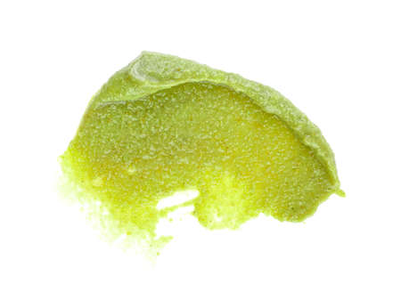 Wasabi sauce isolated on white background