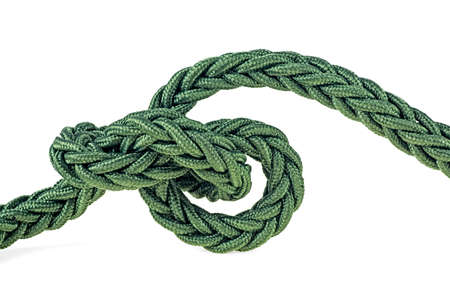 Green rope isolated on a white background
の写真素材