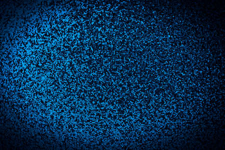 Blue glitter background. Christmas dark texture background.の写真素材