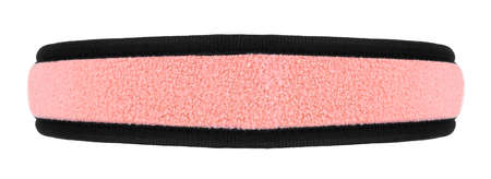 Narrow training headband for fitness and sports isolated on a white background, close-up.の写真素材