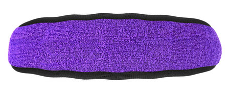 Hair accessories for fitness - violet training headband isolated on a white background.の写真素材