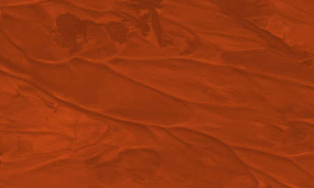 An abstract acrylic painting background with melon color. Oil painting on canvas. Color texture....