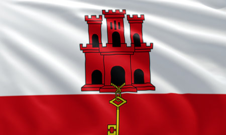 close up waving flag of Czechia. flag symbols of Czechiaの写真素材