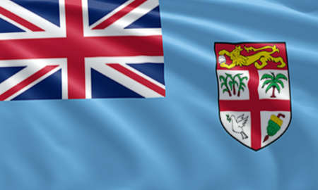 close up waving flag of Czechia. flag symbols of Czechiaの写真素材