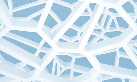 Abstract geometric modern architectural concept background
