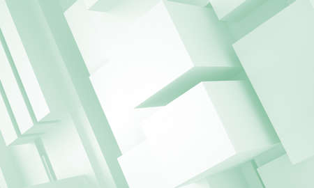 Abstract geometric modern architectural concept background